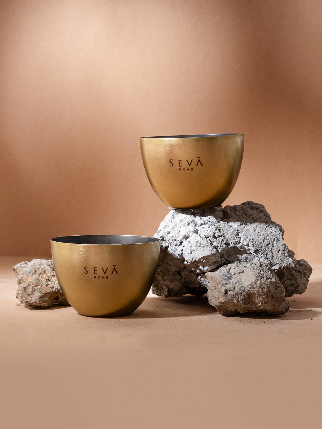 Seva Home Set of 2 Heirloom Mini Bowl Candles