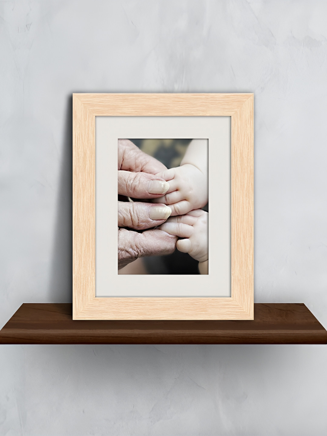 ArtzFolio Camel Brown Wooden Table Photo Frames