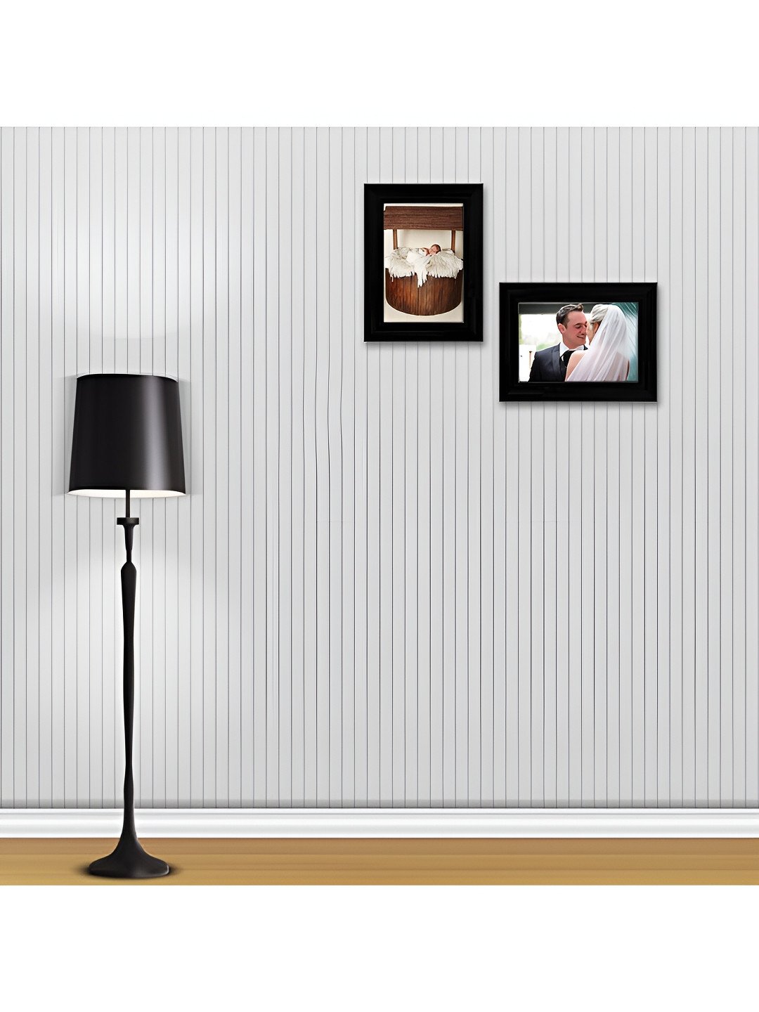 ArtzFolio Black 2 Pieces Wooden Wall Photo Frames