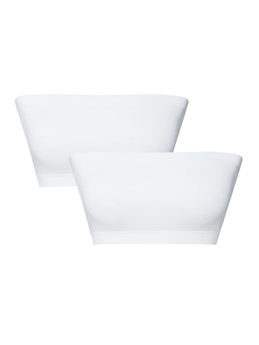 Sillysally Girls Pack Of 2 Full Coverage All Day Comfort Bandeau Bra