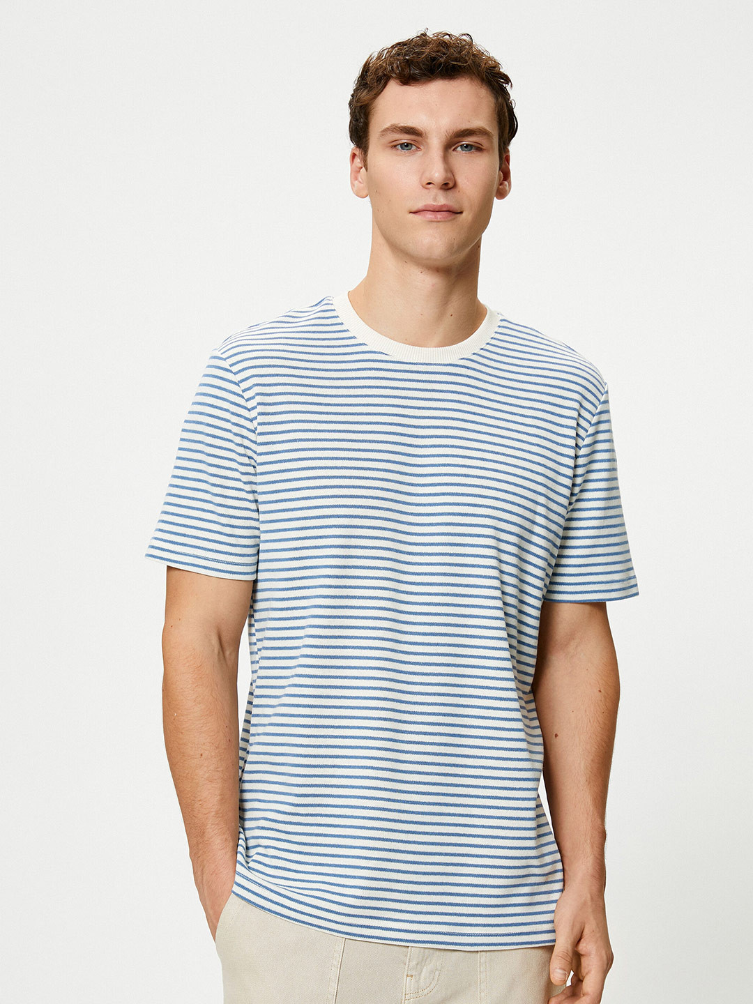 Koton Horizontal Striped T-shirt