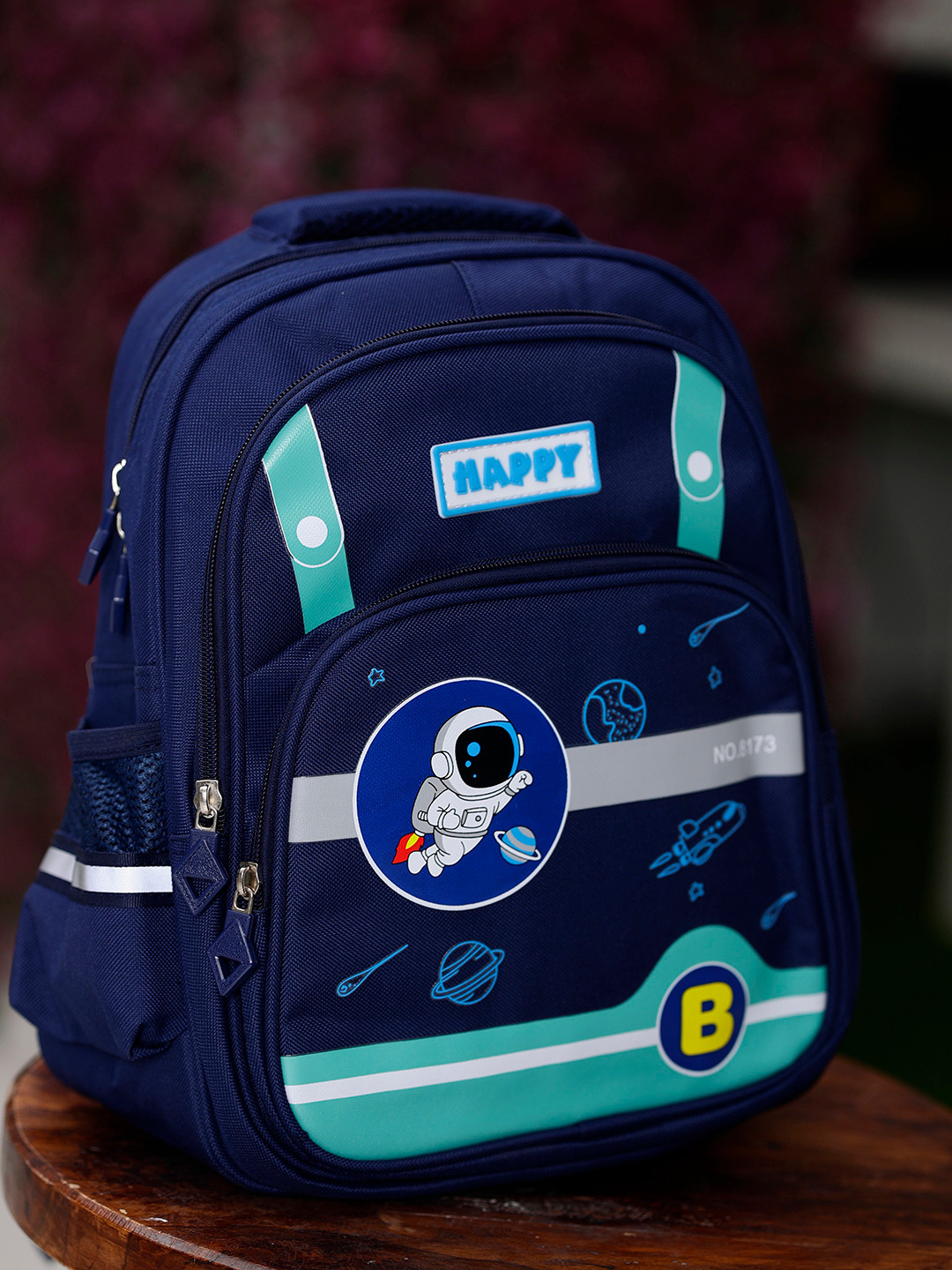 ZEVORA Kids Astronaut Printed Backpack