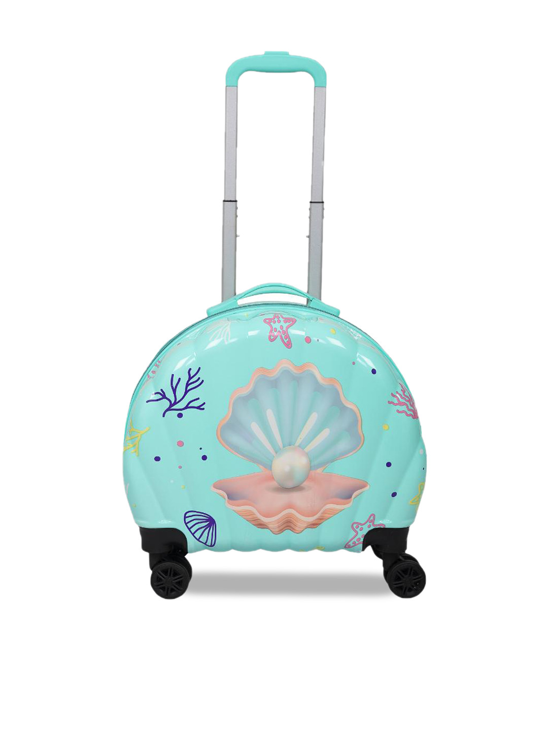 Polo Class Kids Textured Textured Hard-Sided Trolley Suitcase