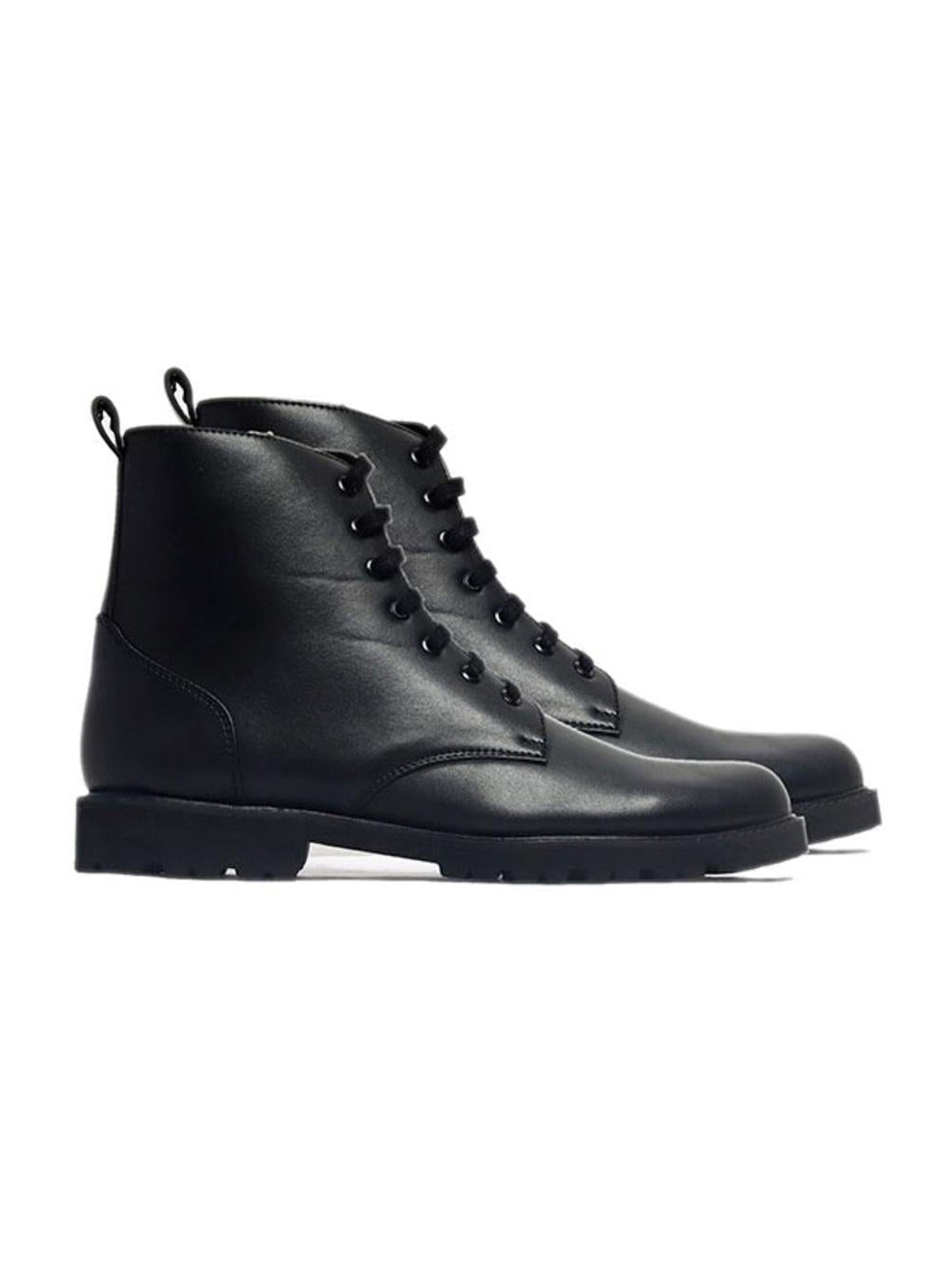 GRIFFIN Men Lace Up High Top Regular Boots