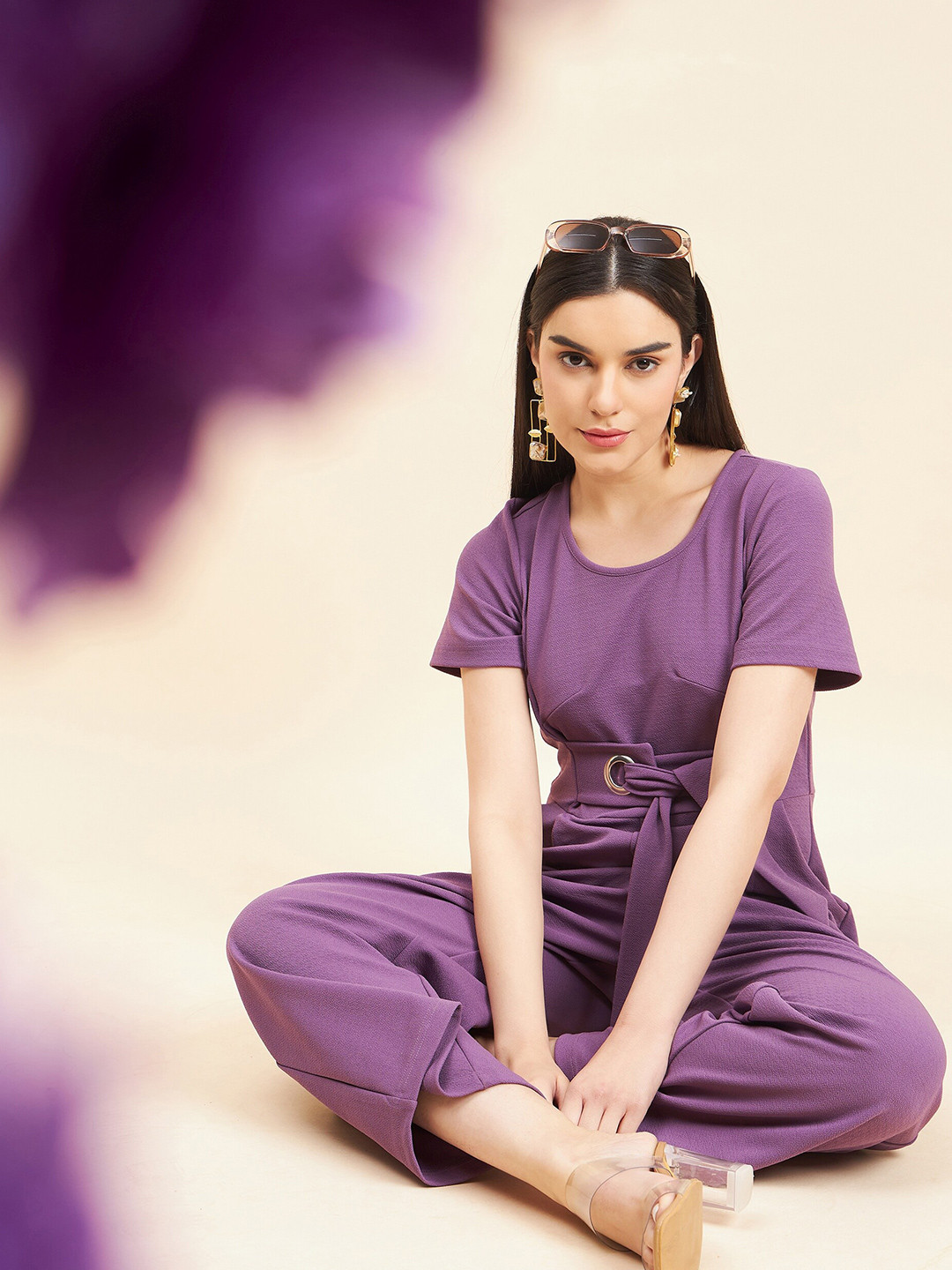 Gipsy Front Buckel Regular Basic Jumpsuit