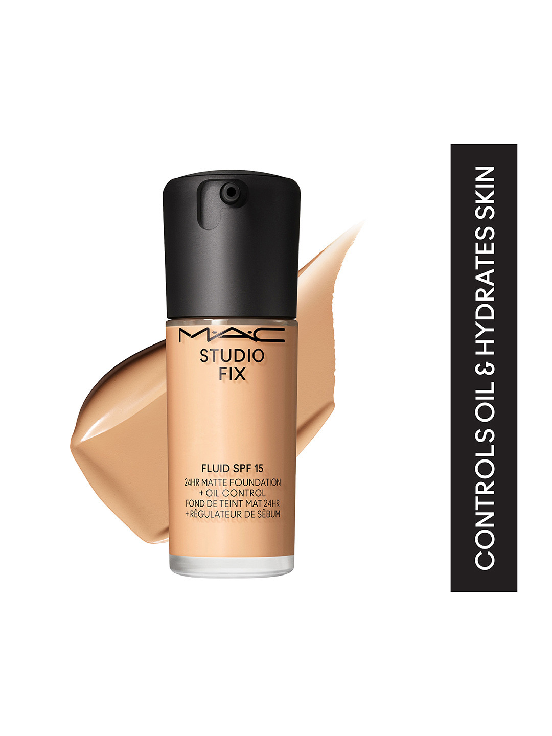 M.A.C Studio Fix Fluid SPF 15 24Hr + Oil Control Matte Foundation 30ml - Shade NC17