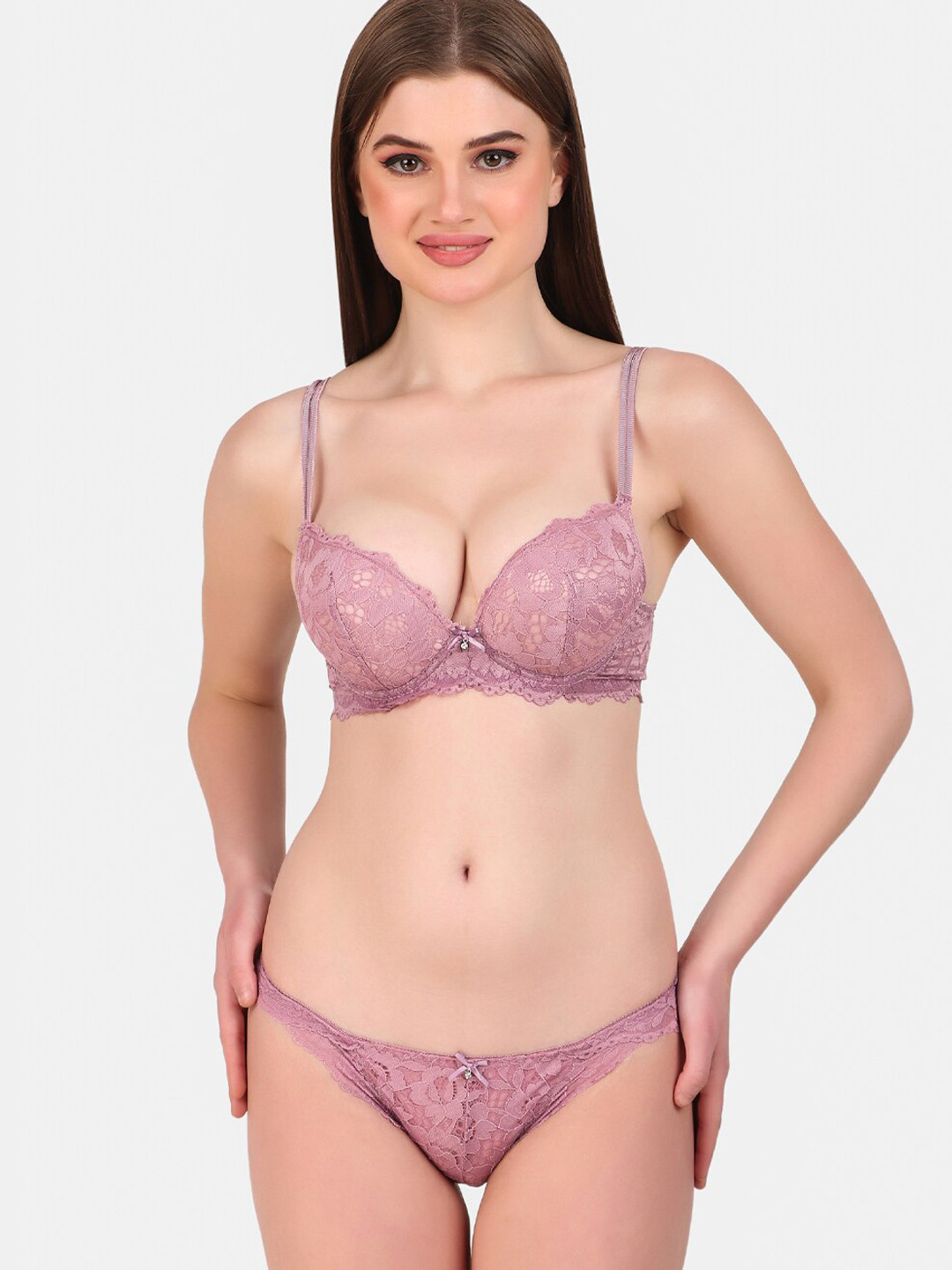 Secret Lives Self Design Brief Lingerie Set