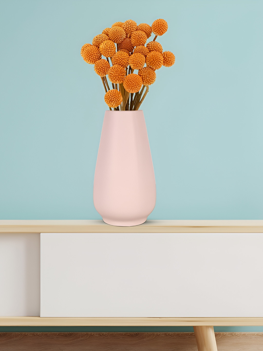LASAKI Flavia Pink Ceramic Flower Vases