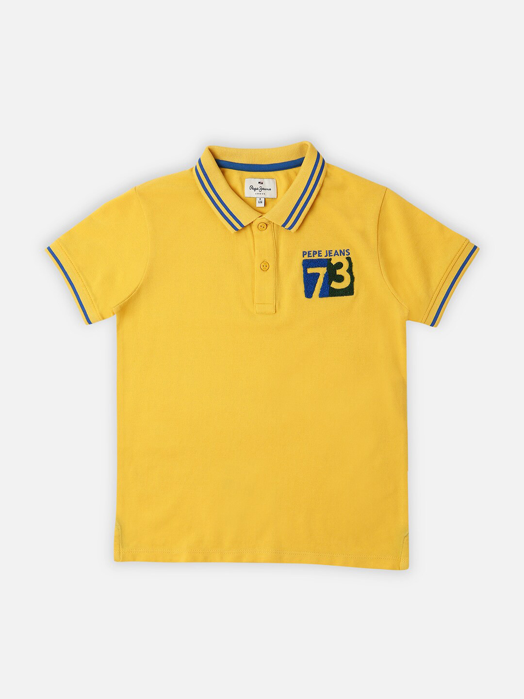 Pepe Jeans Boys Polo Collar Pure Cotton T-shirt