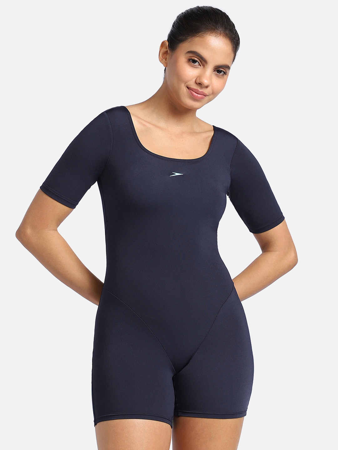 Speedo Self Design Low Coverage Myrtle Legsuit