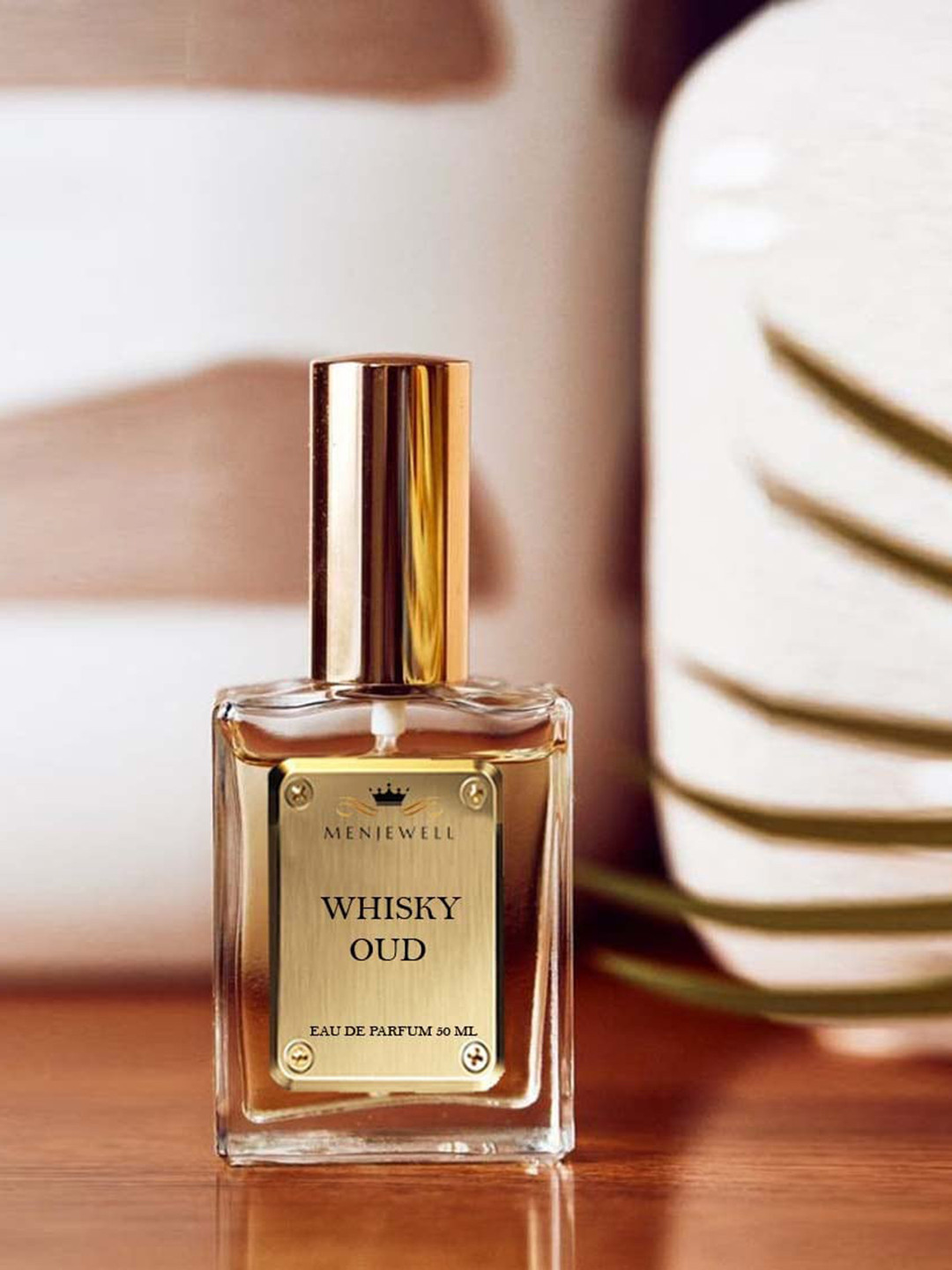 Menjewell Men Whisky Oud Long-Lasting Eau De Parfum - 50ml