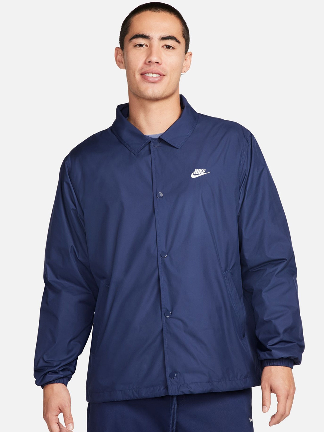 Nike Club Coaches Spread Collar Sporty Jacket