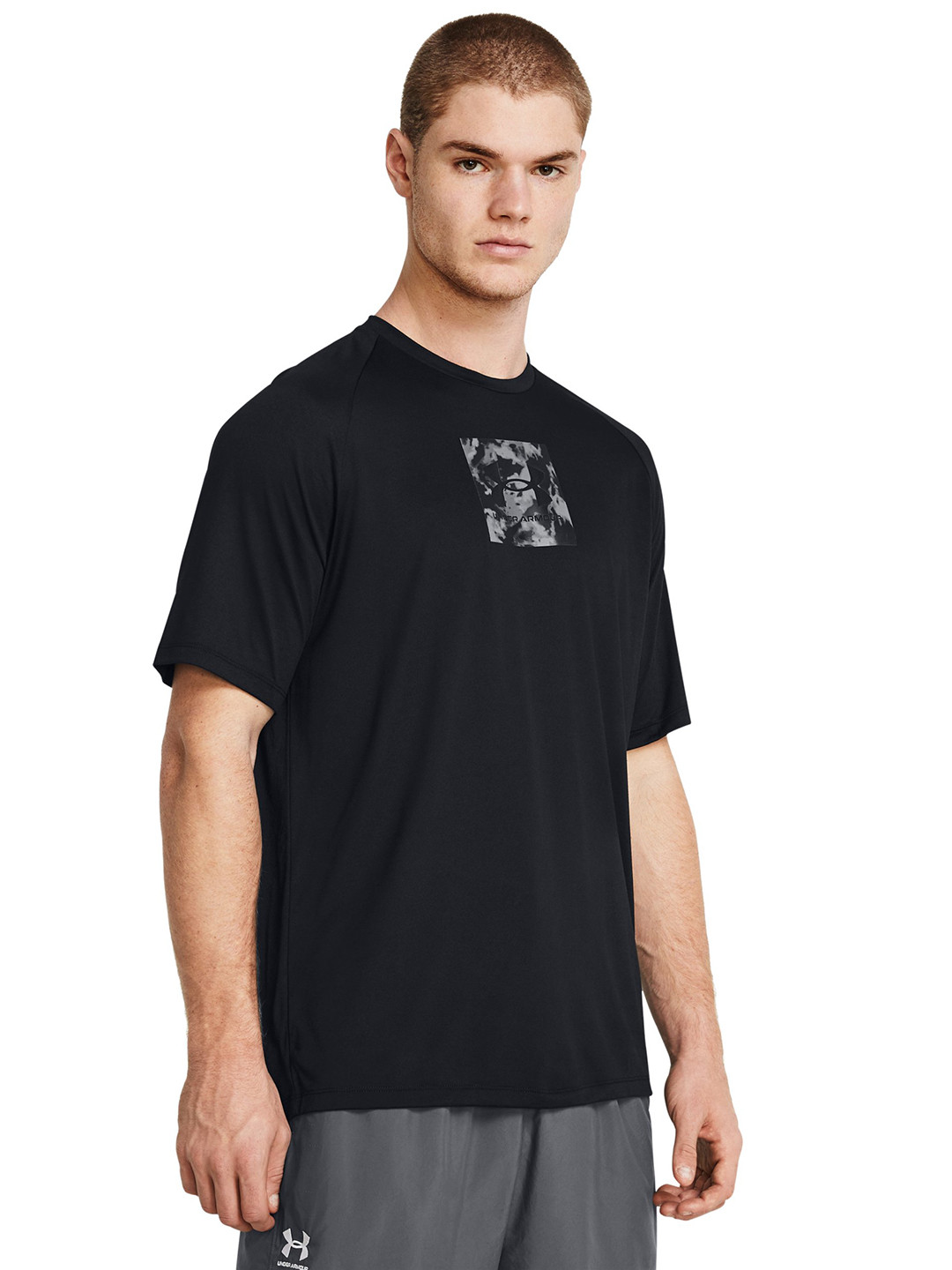 UNDER ARMOUR Tech Vent Short Sleeves Printed T-shirt