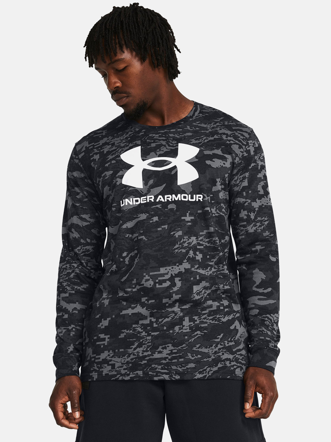 UNDER ARMOUR ABC Camouflage Print Long Sleeve T-shirt
