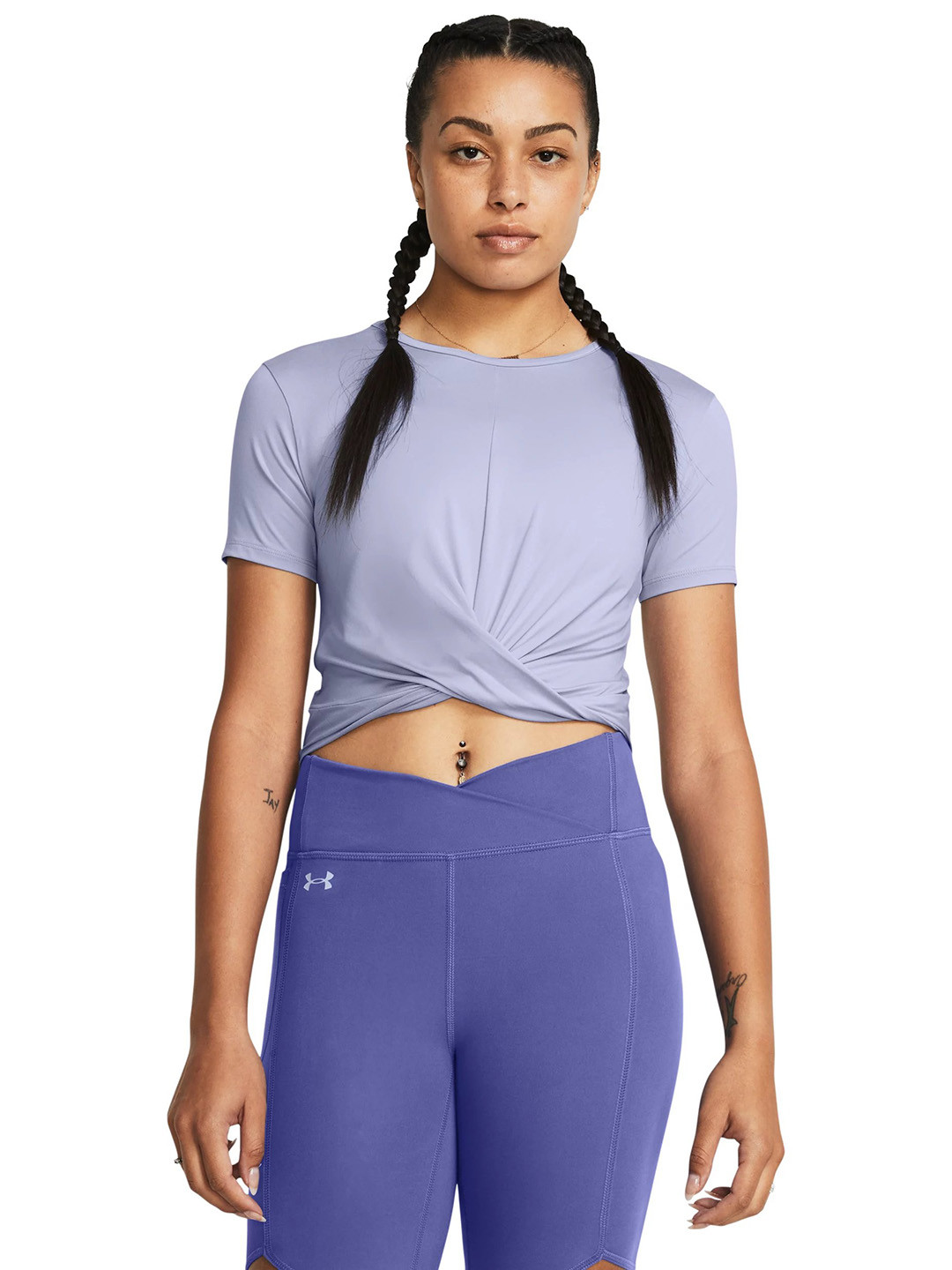UNDER ARMOUR Motion Crossover Short Sleeve Crop Top