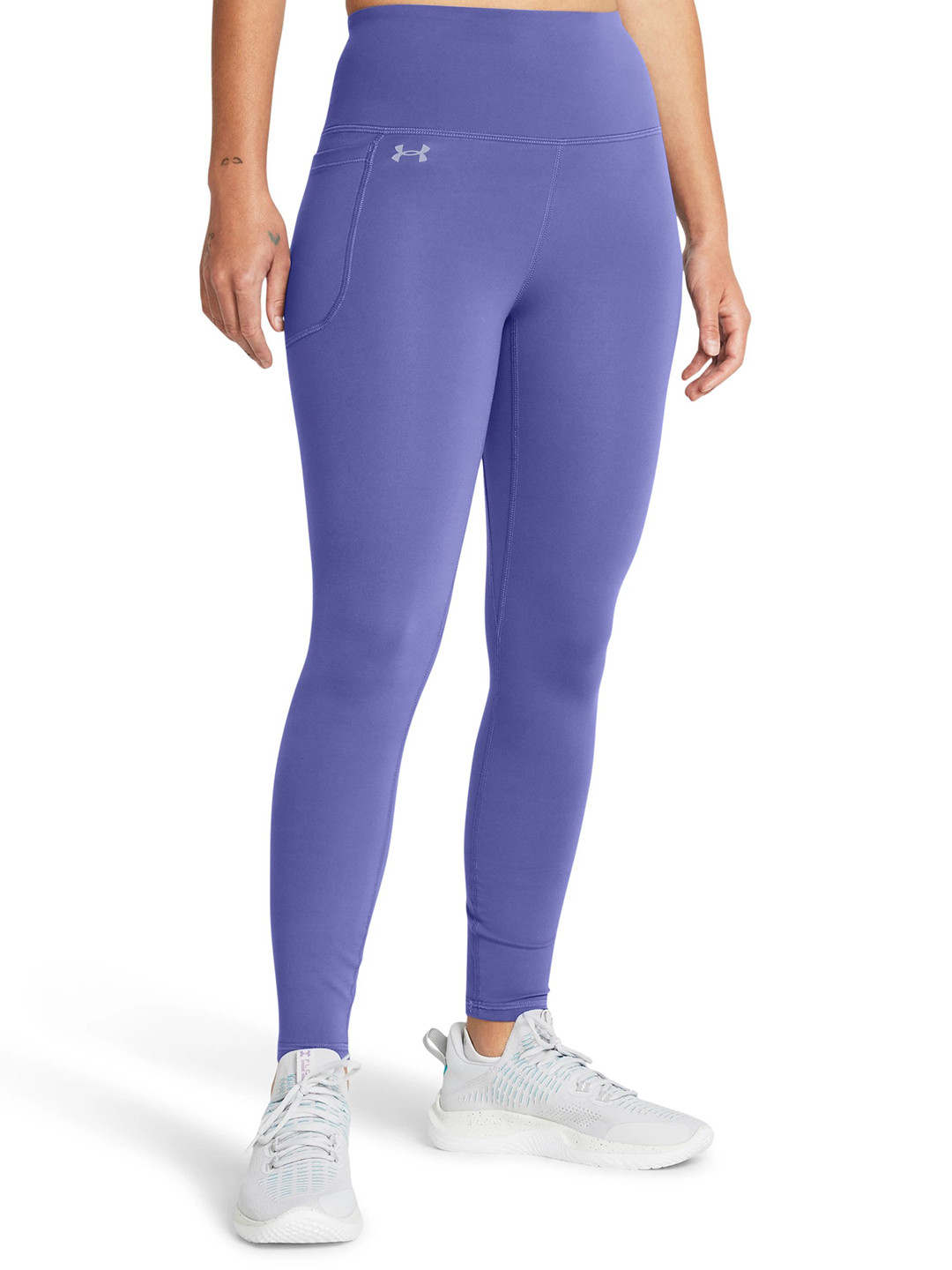 UNDER ARMOUR Women Brand Logo Detail Motion Ankle Length Tights