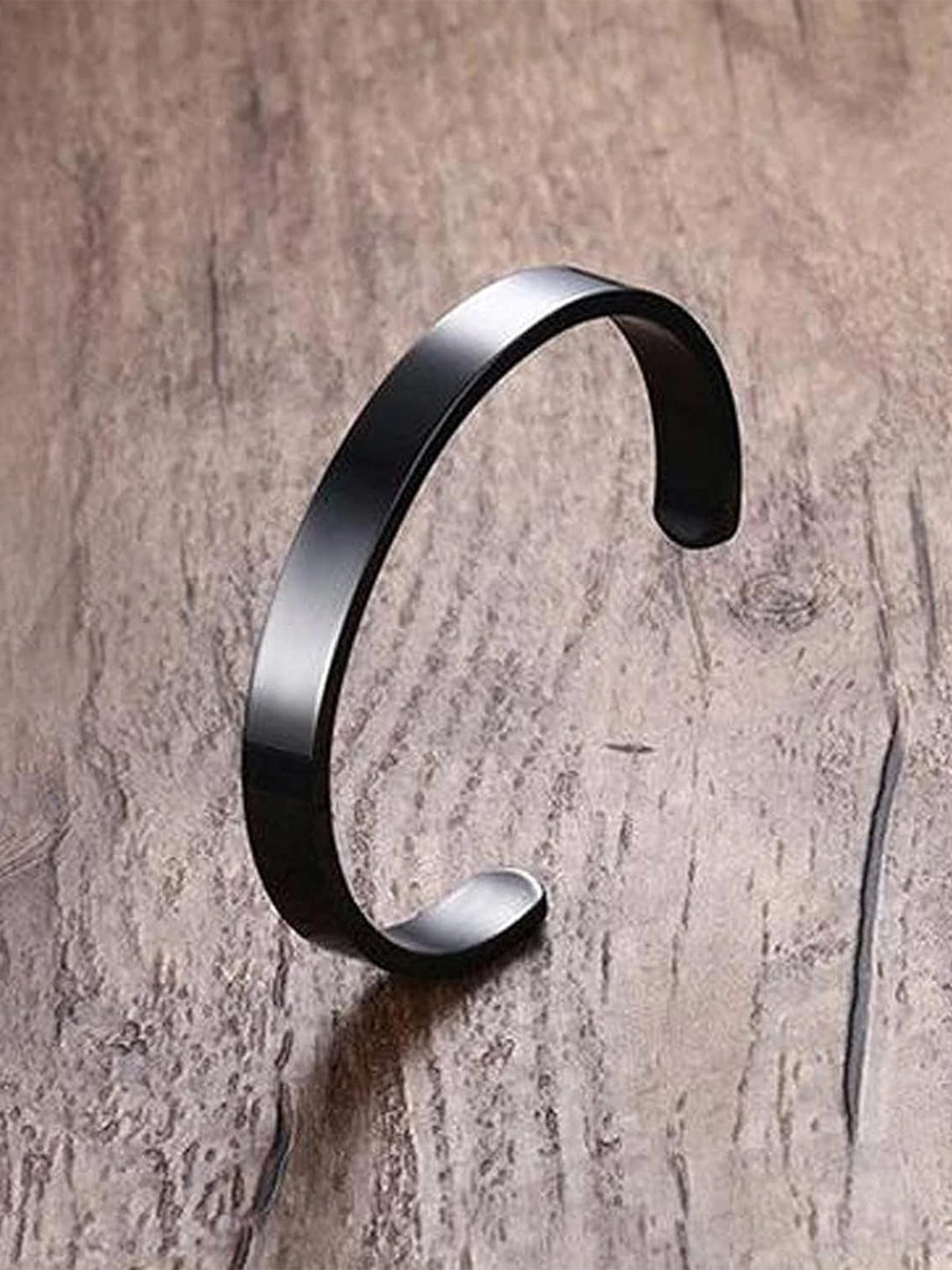 The Pari Stainless Steel Adjustable Kada Bracelet