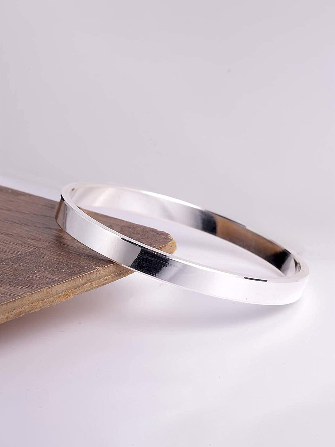 The Pari Silver-Plated Bangle-Style Bracelet