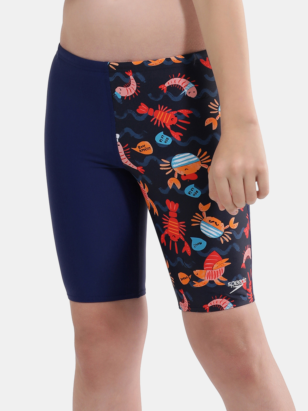 Speedo Boys Endurance 10 Chlorine Resistant UPF 40 Digital Print Jammer