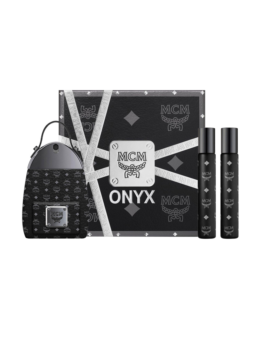 MCM Men Set of 3 Onyx Long Lasting Eau De Parfum - 75ml & 2 x 15ml