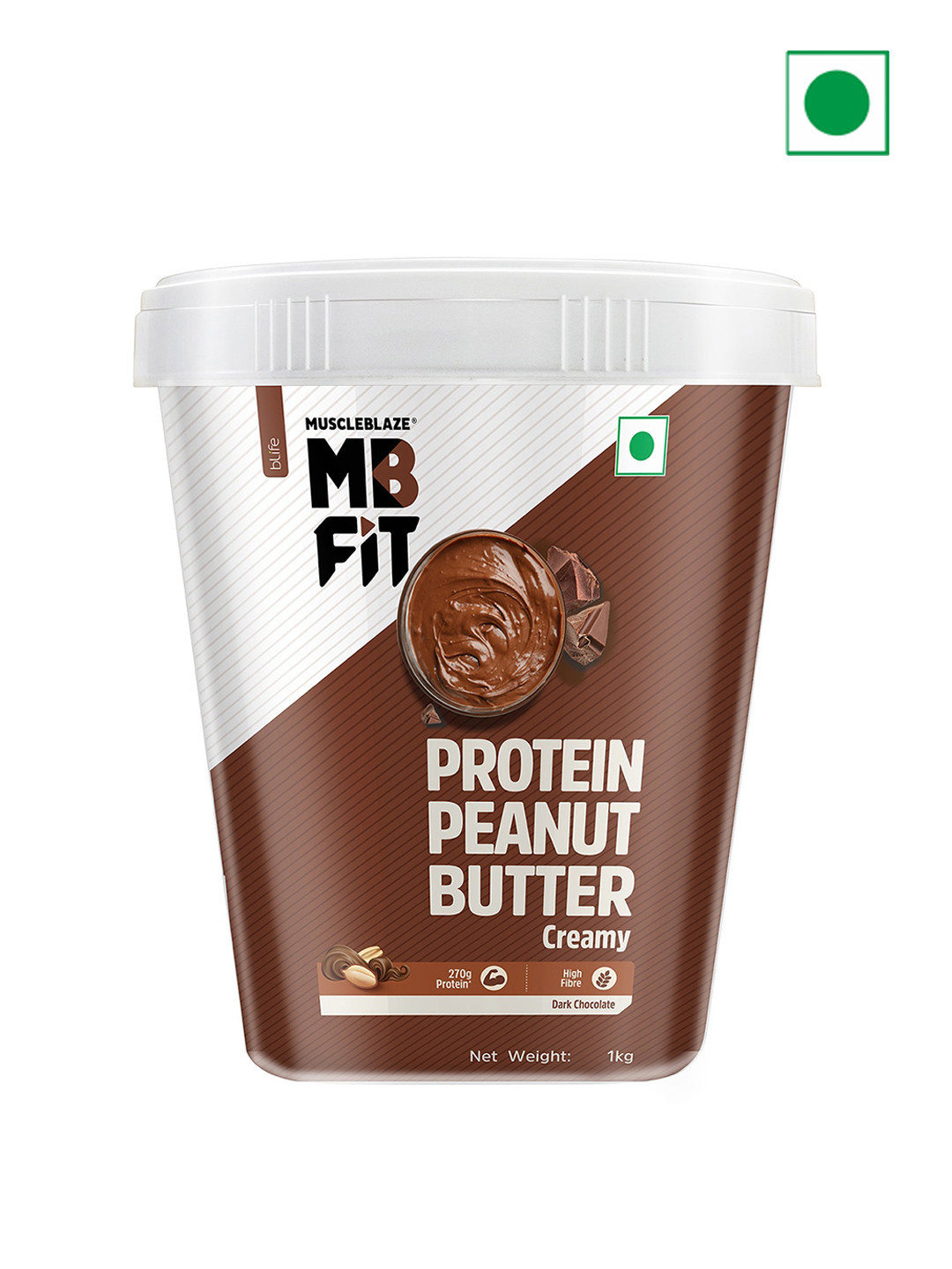 MuscleBlaze High Protein Peanut Butter - 1Kg