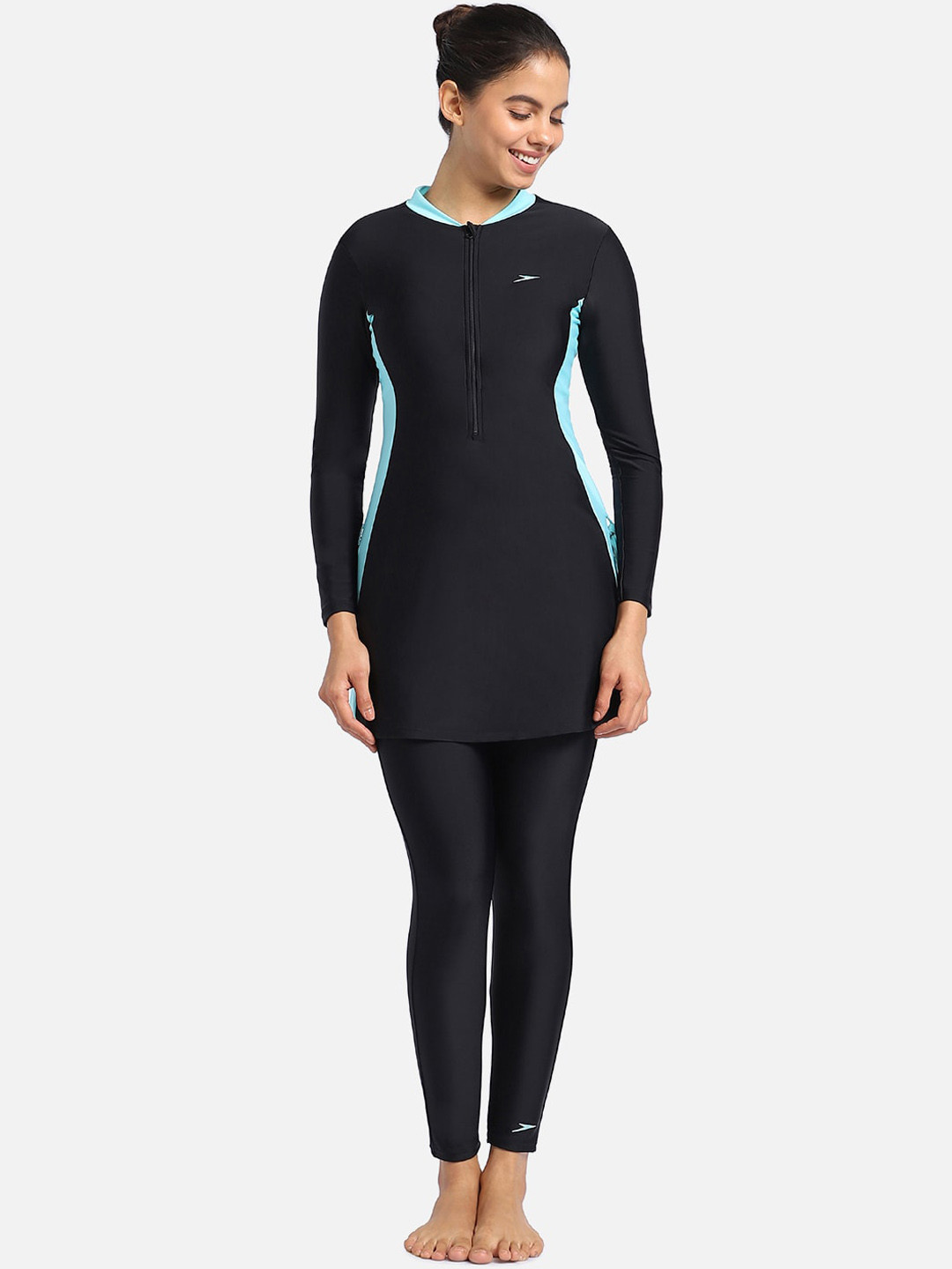 Speedo Women Two Piece Full Swim Set