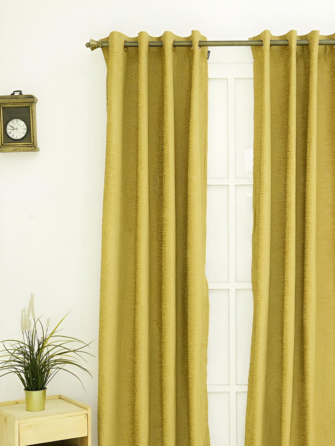 Ariana Green Window Curtain