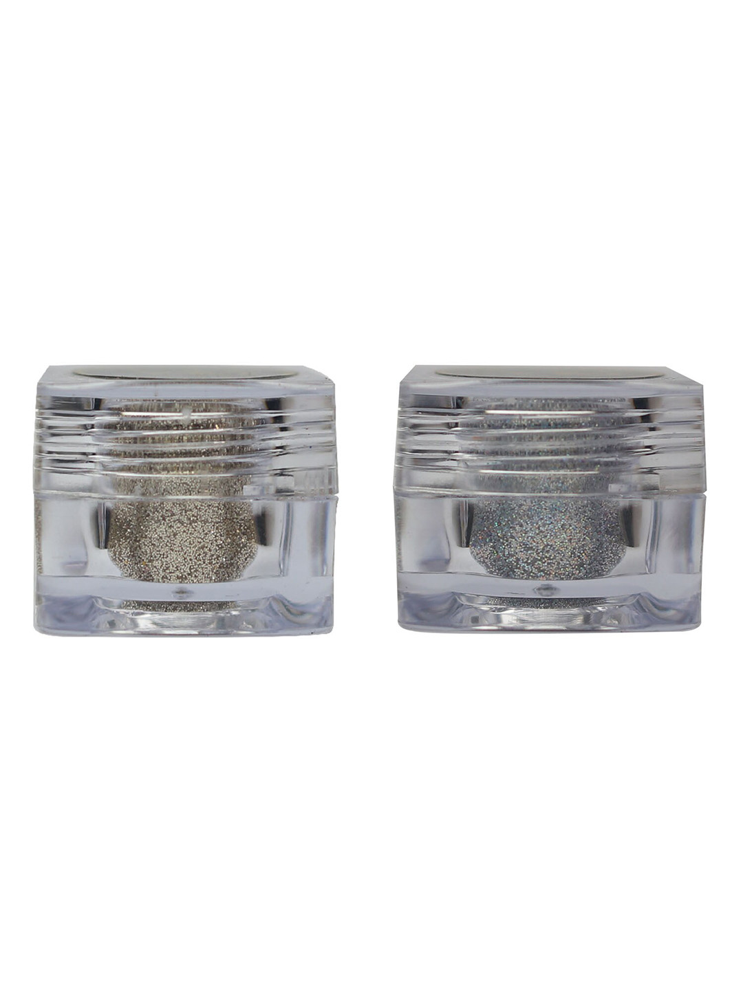 Veoni BELLE 2 Pcs Holographic HD Glitter Eyeshadow - Champagne Gold & Diamond Starlit