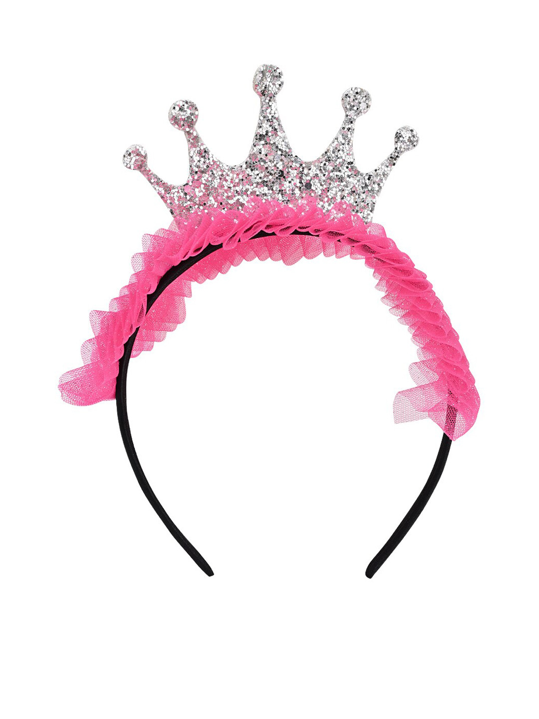 Aye Candy Girls Sparkling Ruffled Hairband