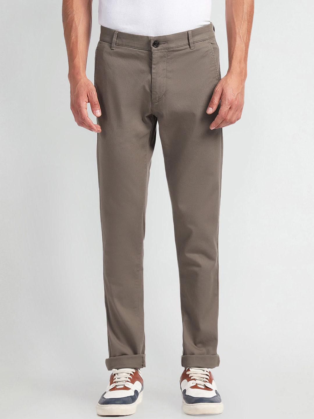 Arrow Sport Autoflex Men Slim Fit Regular Trouser