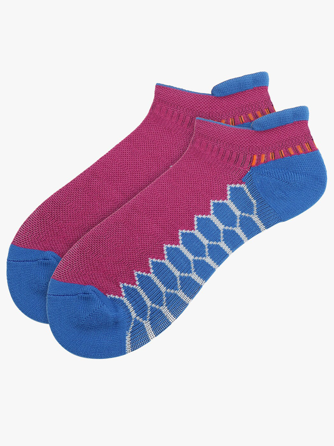 Soxytoes Unisex Patterned Anti Slip Shoe-Liner Socks