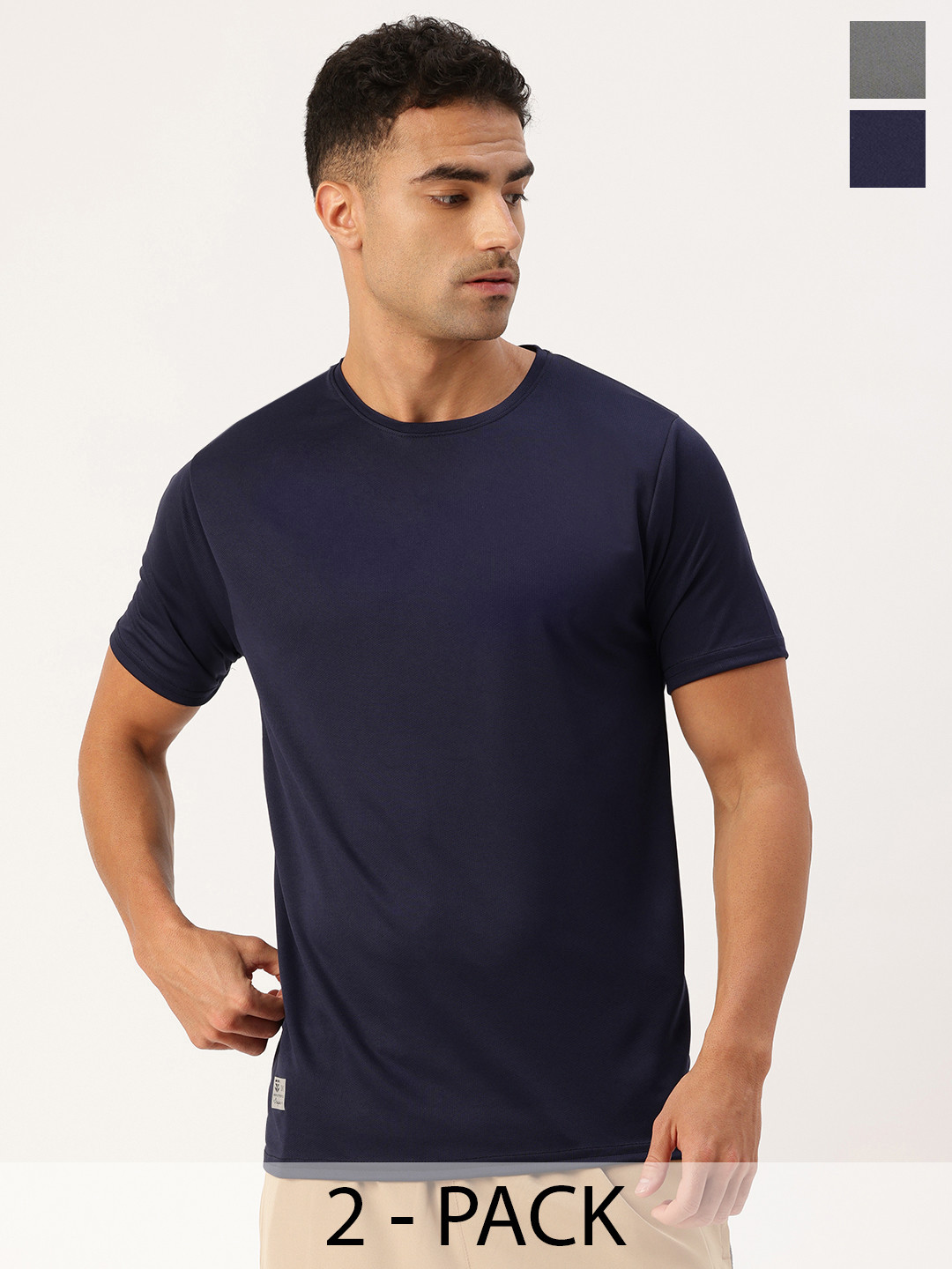 Sports52 wear Pack Of 2 Dri-FIT Training or Gym Sports T-shirt