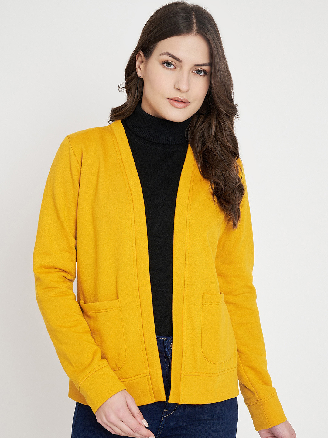BRINNS Fleece Open Front Jacket