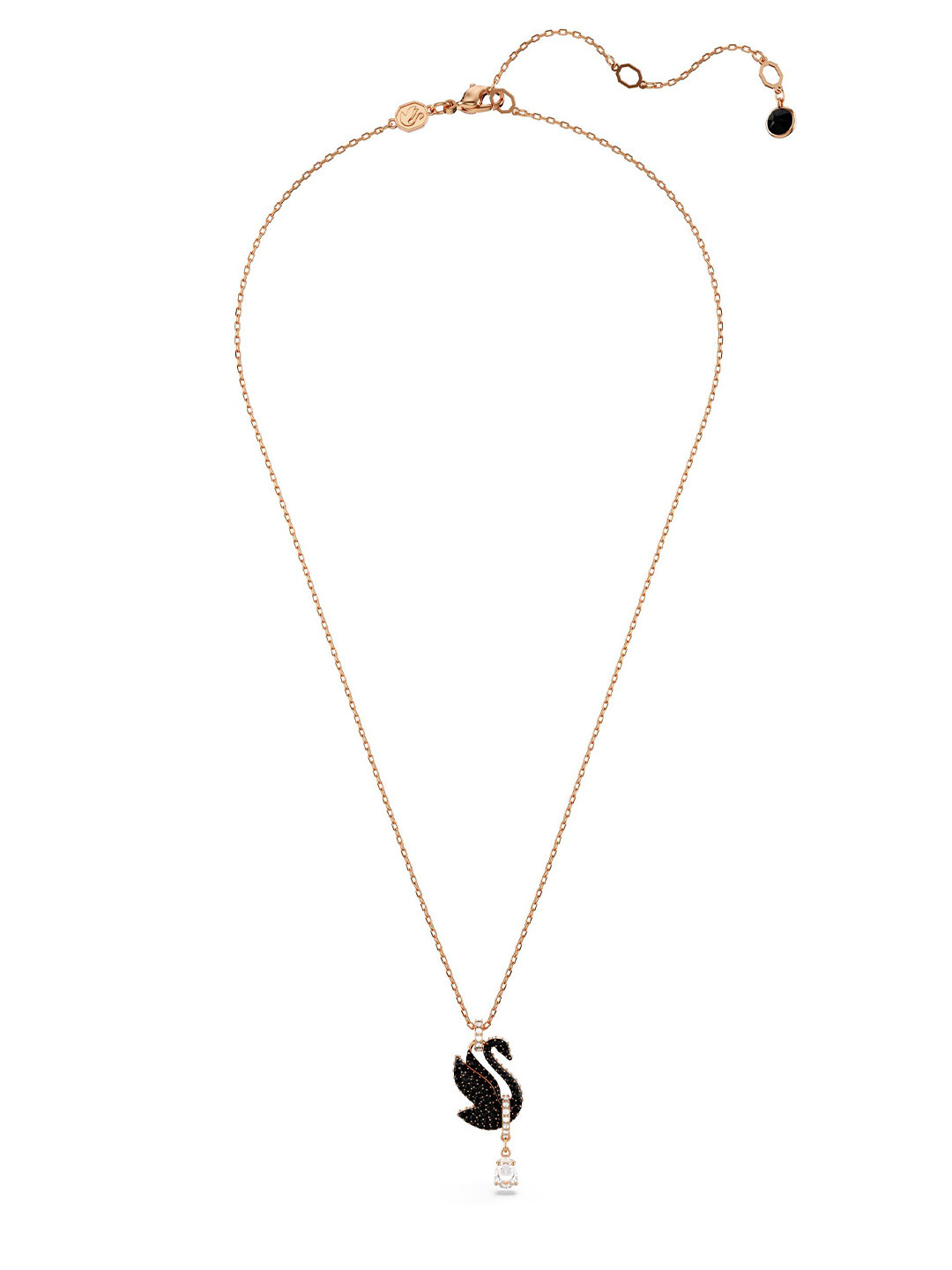 SWAROVSKI Rose Gold-Plated Pendant With Chain