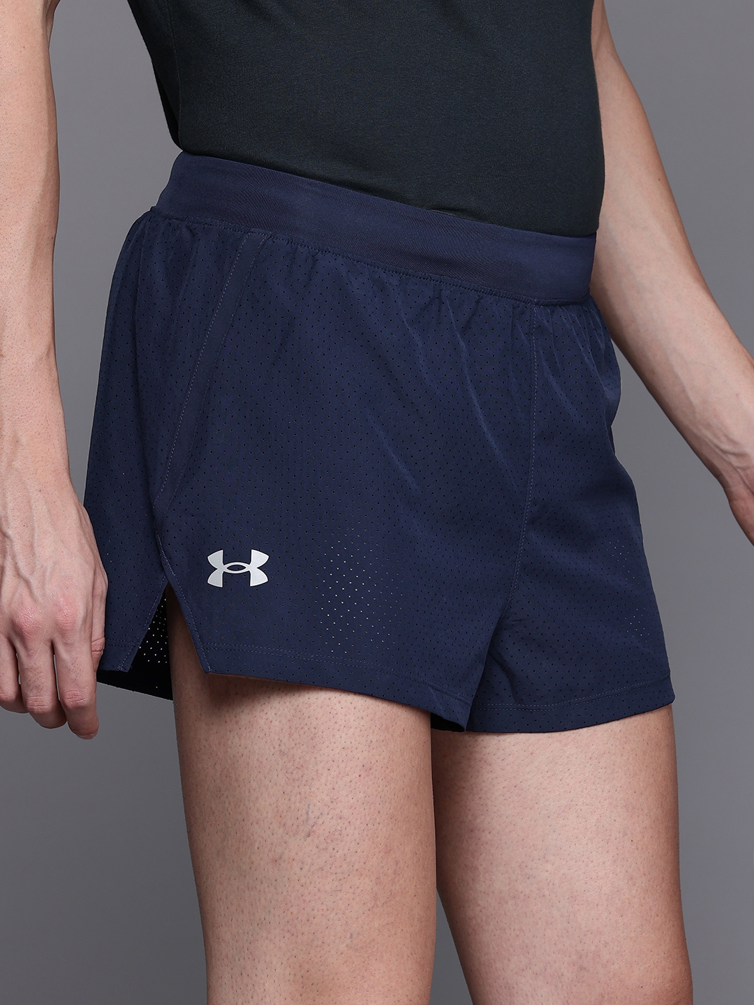 Buy UNDER ARMOUR Men Slim Fit Launch Split Performance Shorts Shorts for Men 27322724 Myntra