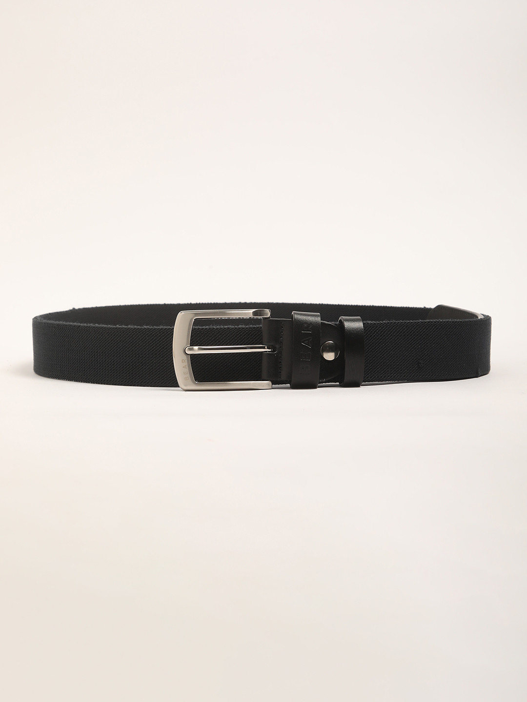 THE BEAR HOUSE Men Woven Design Casual Belt