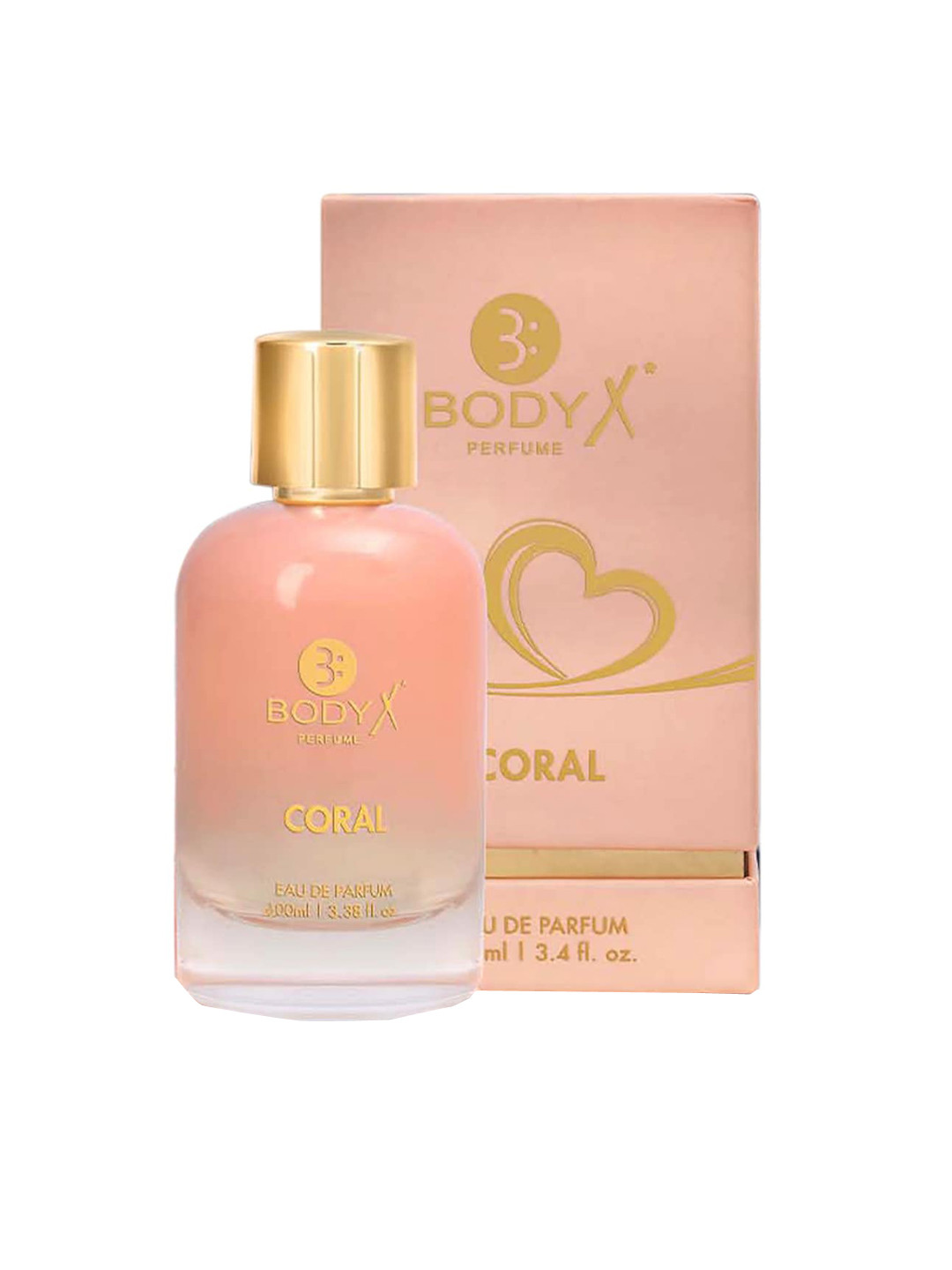 BODYX Coral Long Lasting Eau De Parfum - 100ml