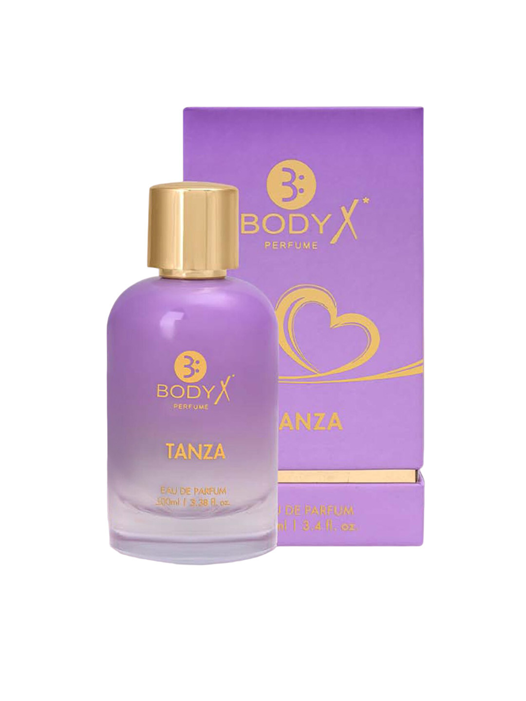 BODYX Tanza Long Lasting Eau De Parfum - 100ml