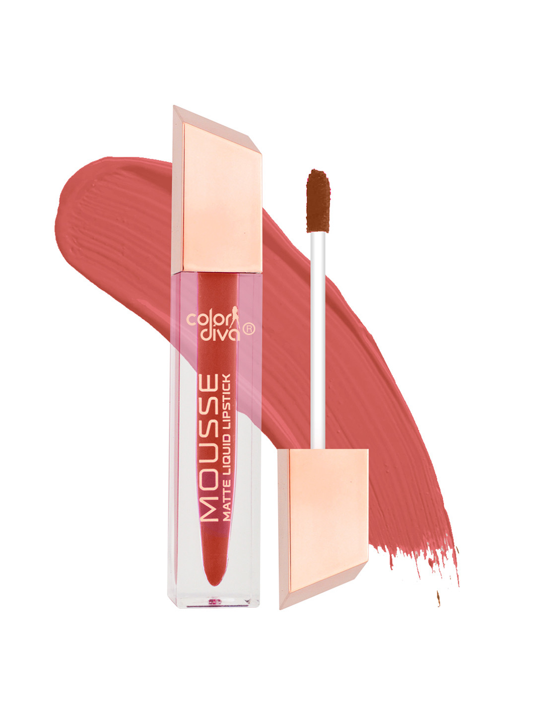 Adbeni Color Diva Mousse Long- Lasting Matte Liquid Lipstick 5.5ml - Virgin 108