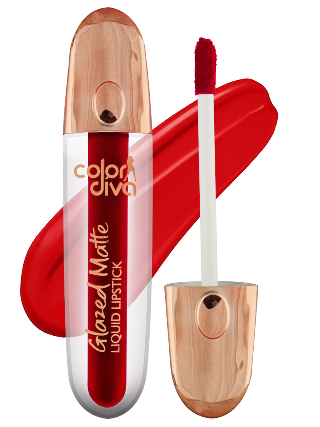 Adbeni Color Diva Glazed Long- Lasting Matte Liquid Lipstick 5.5ml - Fiery Queen 161