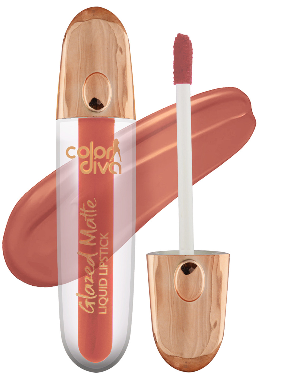 Adbeni Color Diva Glazed Long- Lasting Matte Liquid Lipstick 5.5ml - Normally Nude 147