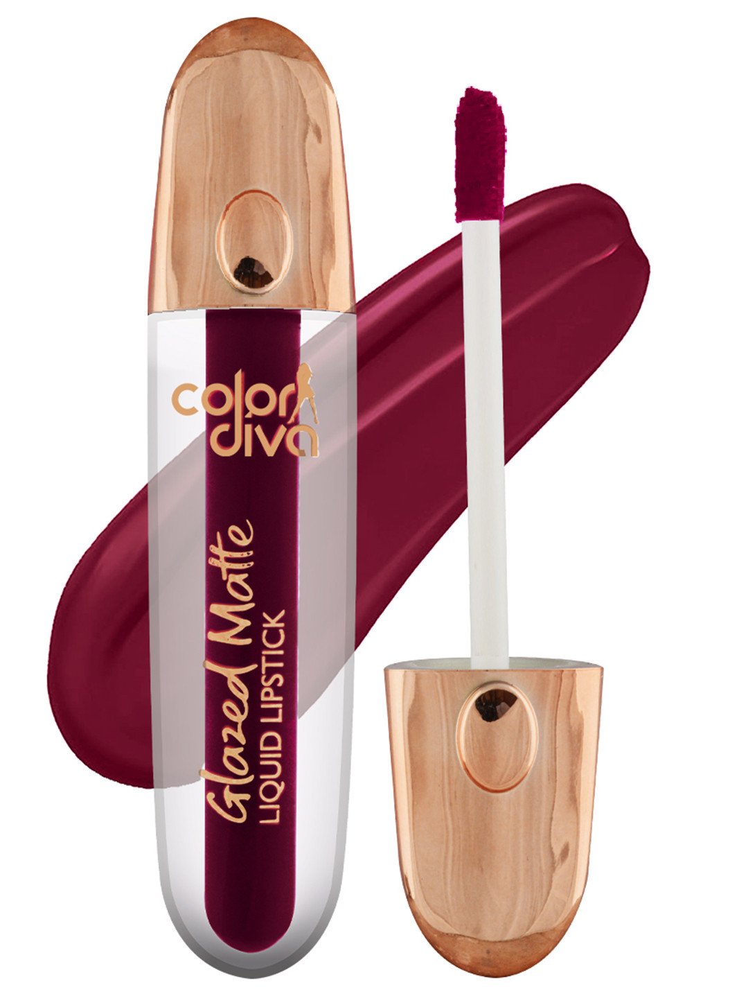 Adbeni Color Diva Glazed Long- Lasting Matte Liquid Lipstick 5.5ml - Wicked 107