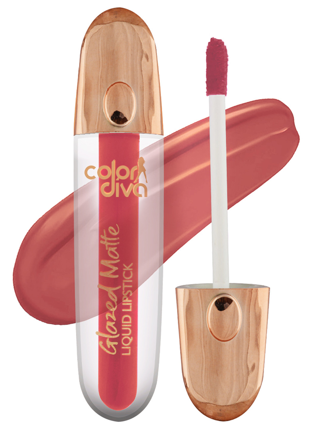 Adbeni Color Diva Glazed Long- Lasting Matte Liquid Lipstick 5.5ml - Virgin 108