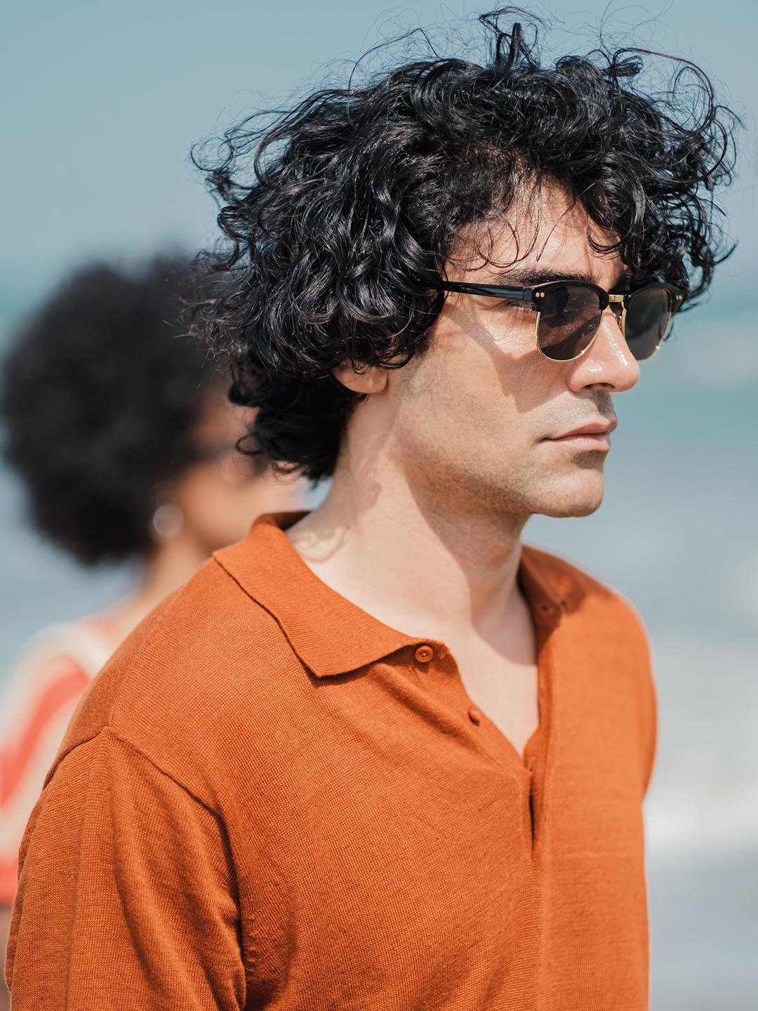 RARE RABBIT Men Mekko Polo Collar Cotton Slim Fit T-Shirt