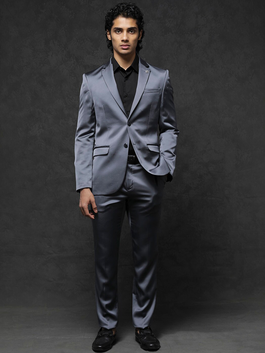 RARE RABBIT Single-Breasted Slim-Fit Two-Piece Party Suit