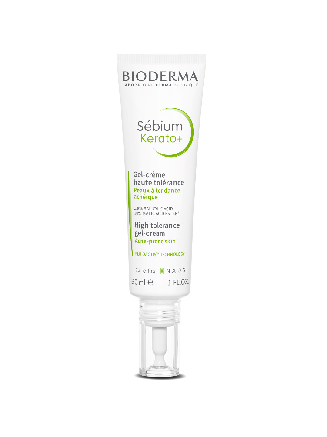 BIODERMA Sebium Kerato+ Anti-Blemish Gel Cream for Acne-Prone Skin - 30ml