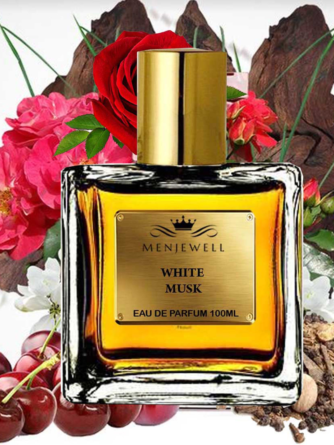 Menjewell White Musk Long Lasting Eau De Parfum - 100 ml