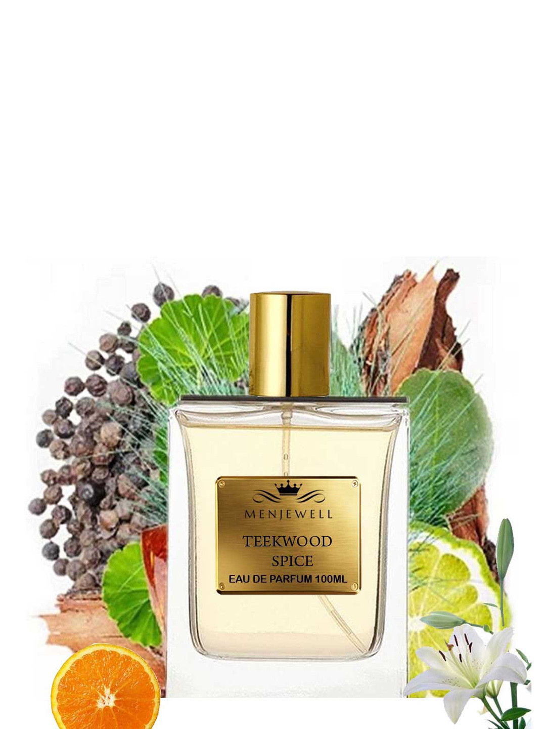 Menjewell Men Teekwood Spice Long Lasting Eau De Parfum - 100 ml