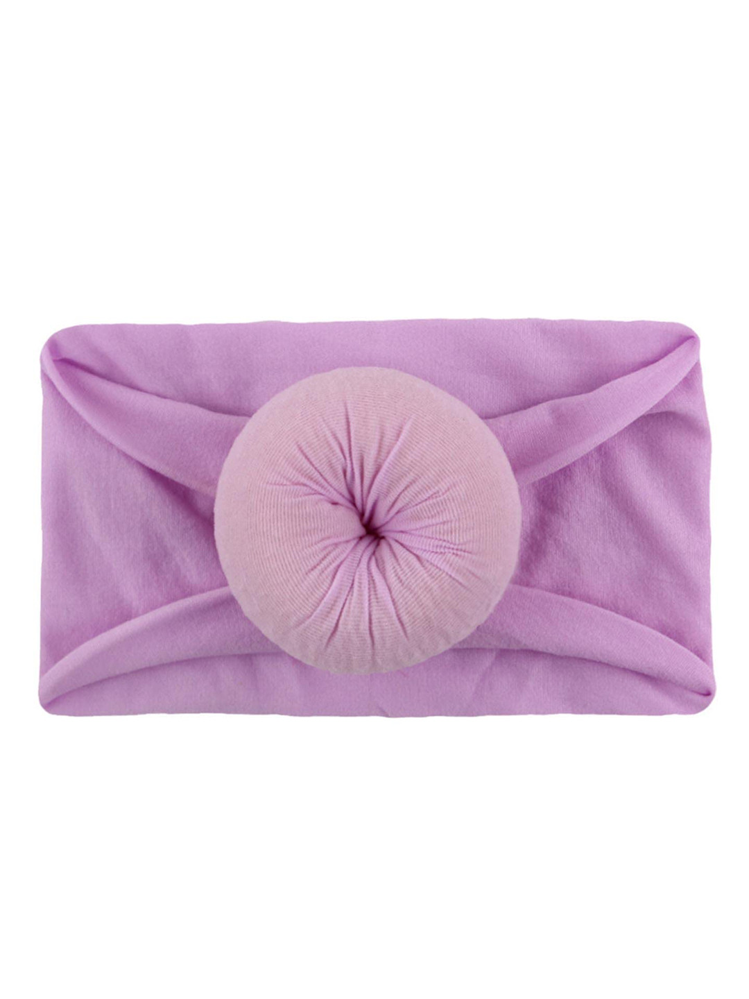 SYGA Infant Girls Turban-Shaped Wrap Elasticated & Adjustable Hairband