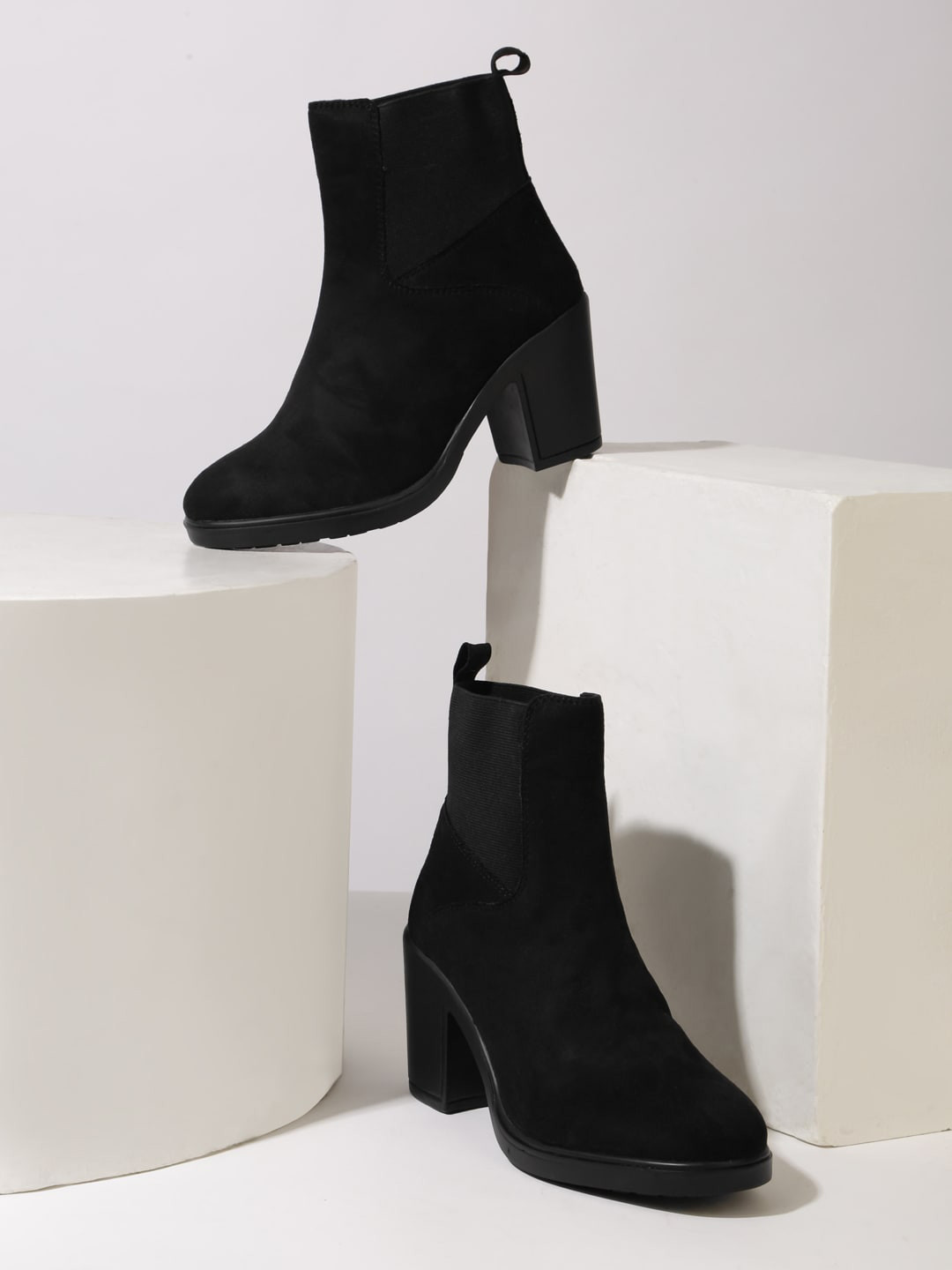 Truffle Collection Women High Top Chelsea Boots